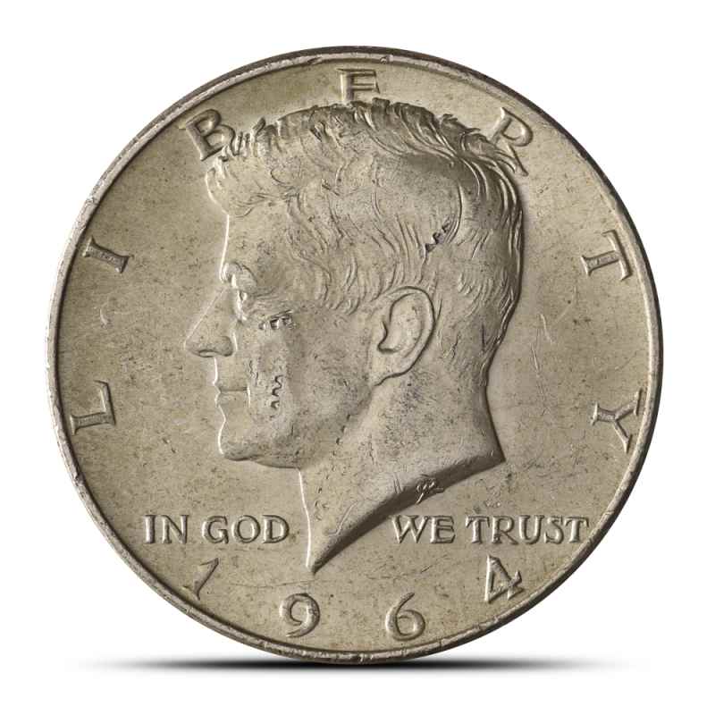 銀貨90% アメリカ銀貨22枚セット 1964年以前 総重量73.2g 90% Silver Kennedy Half Dollars ($1 FV) l JM Bullion™