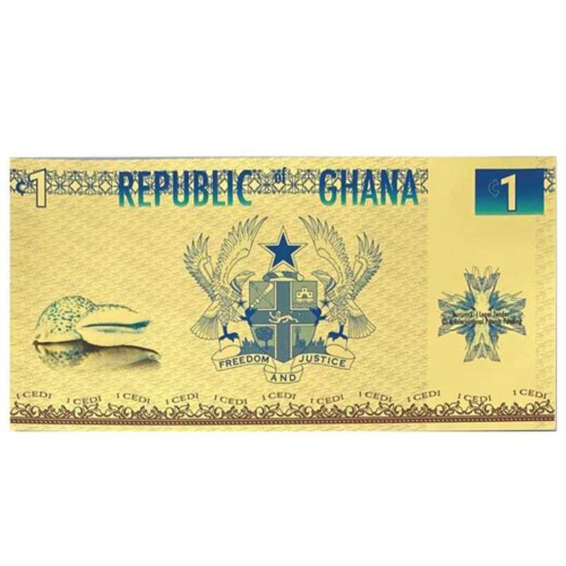 2020 1/1000 oz Aurum Republic of Ghana Gold Note l JM Bullion™