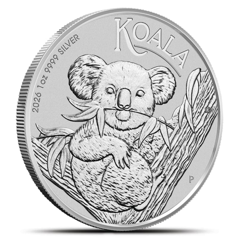 「Koala」A子 お願いします 2026 1 oz Australian Silver Koala Coin (BU) l JM Bullion™