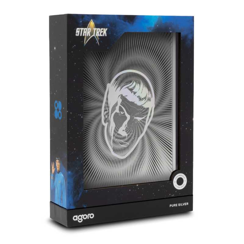 2026 5 Gram Proof Niue Silver Star Trek Spock Holographic Foil l