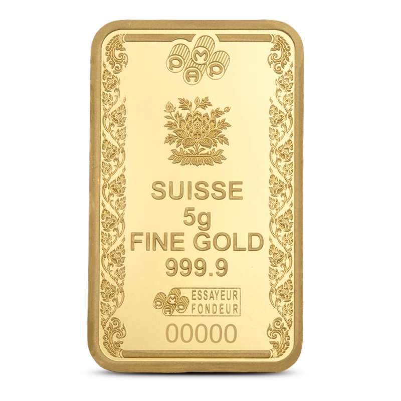 5 Gram PAMP Suisse Buddha Gold Bar (New w/ Assay) l JM Bullion™