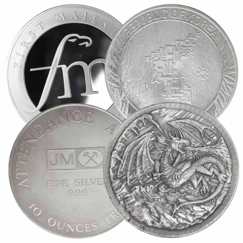 10 oz Silver Round (Varied) l JM Bullion™
