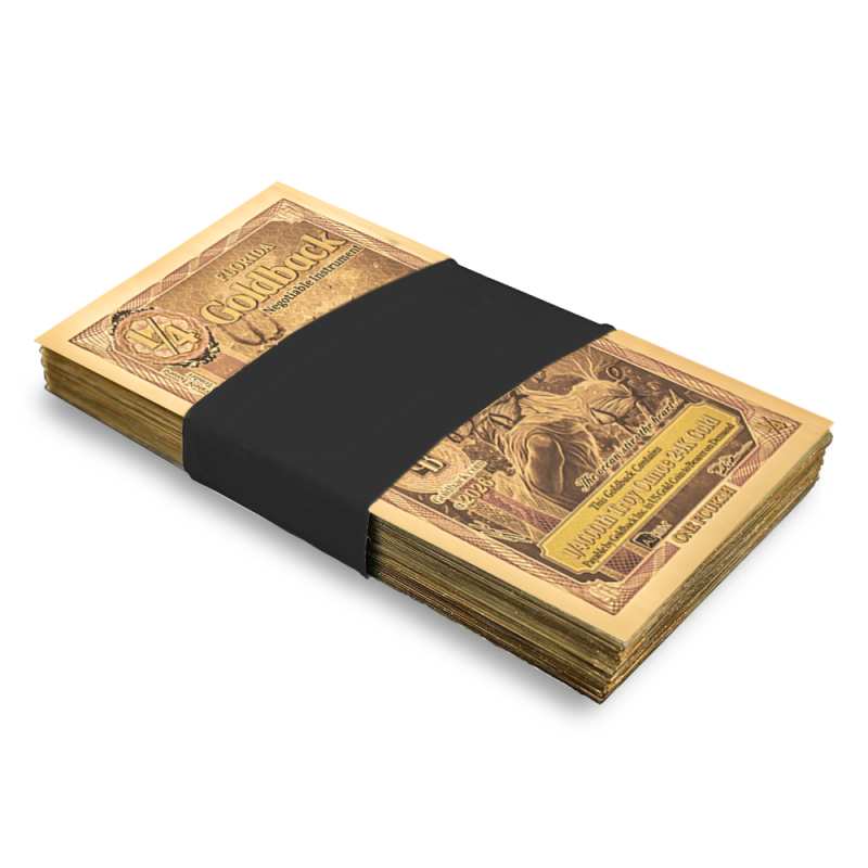 1/4 Florida Goldback Gold Note (100 Pack, New) l JM Bullion™