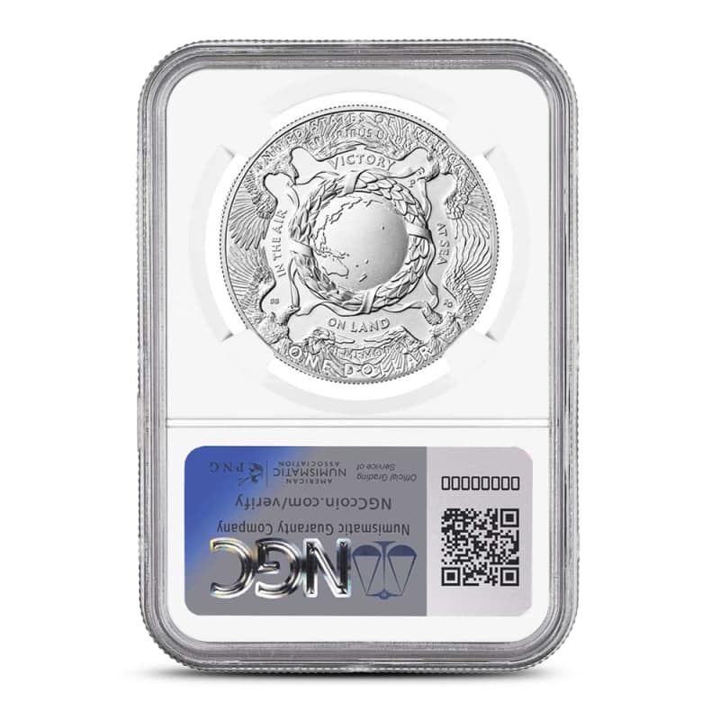 2024-P Greatest Generation Commemorative Silver Dollar Coin NGC
