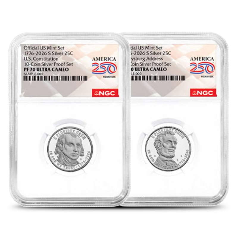 貨幣 2026-S 米国 建国250周年 5セント NGC PF70 UC Early Releases
