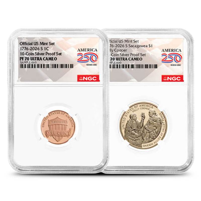 2026-S US Mint Silver Proof Set NGC PF70 (America250 Label) l JM