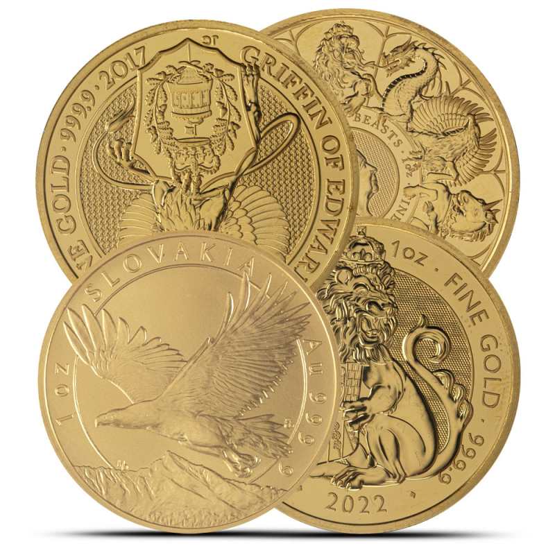 1 oz Gold Coin (Varied Condition, Varied Mint, Random Year) l JM