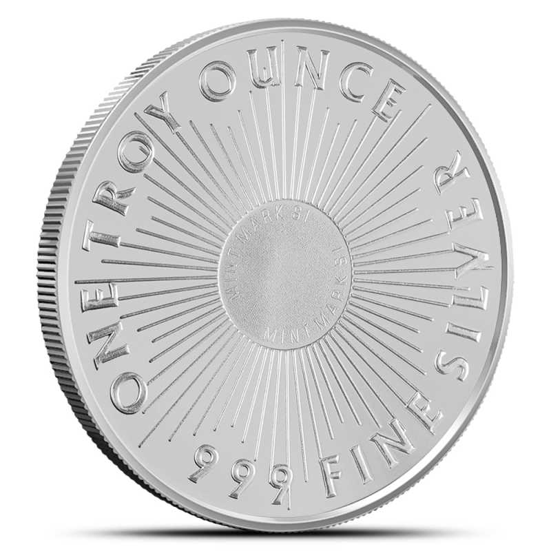 1 oz Sunshine Silver Round (New, MintMark SI) l JM Bullion™