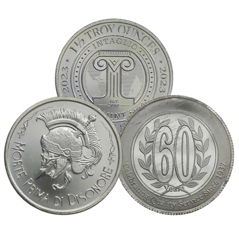 1.5 oz Silver Round (Varied Condition, Any Mint) l JM Bullion™