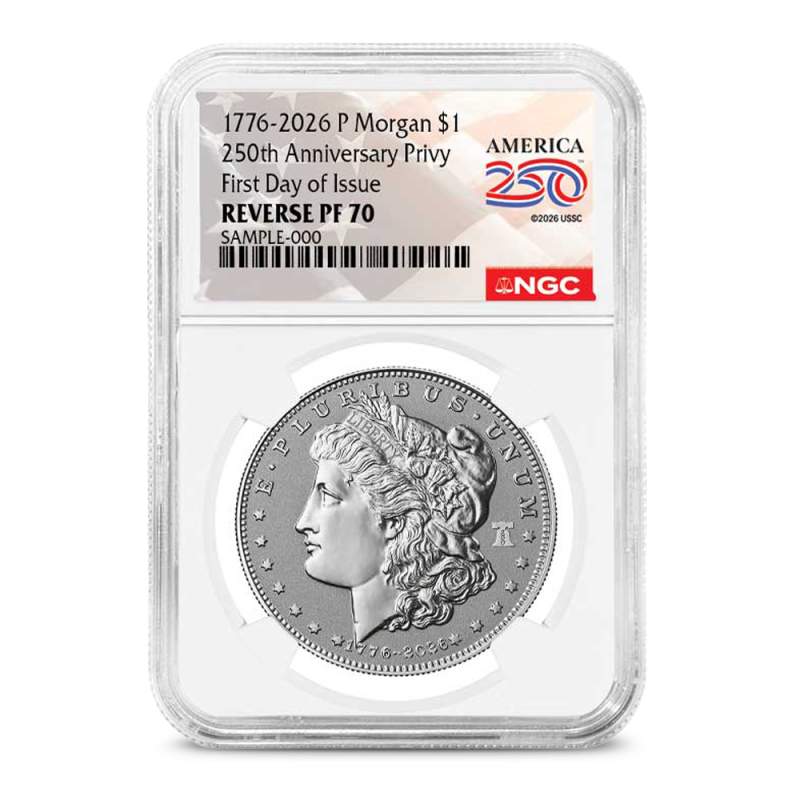 2026-P Reverse Proof Morgan Silver Dollar Coin NGC PF70 UCAM FDOI