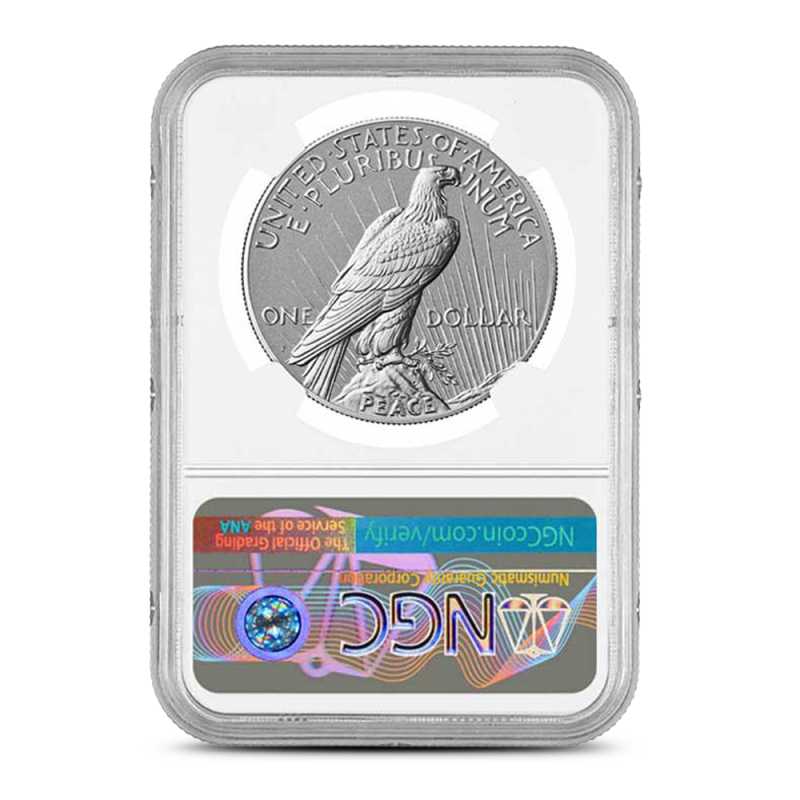 2026-P Reverse Proof Peace Silver Dollar Coin NGC PR70 UCAM FDOI