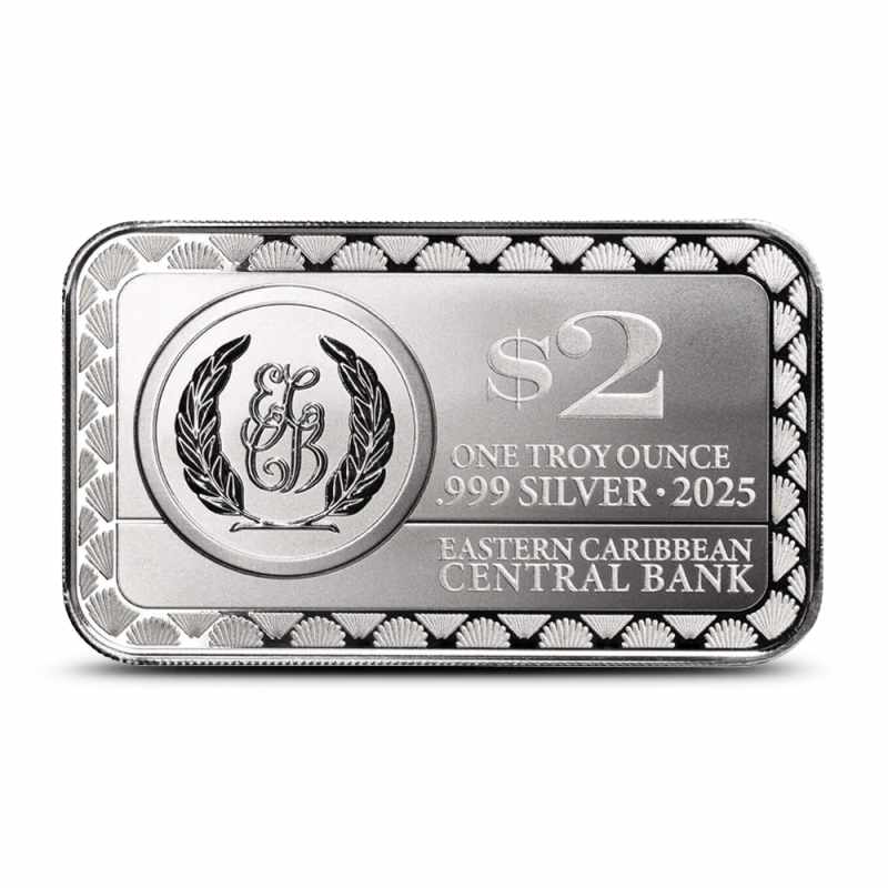 オムニバス SILVER RAY PRESENTSBLACK TREATMENT 2025 1 oz Colorized EC8 St. Lucia Caribbean Reef Octopus Silver