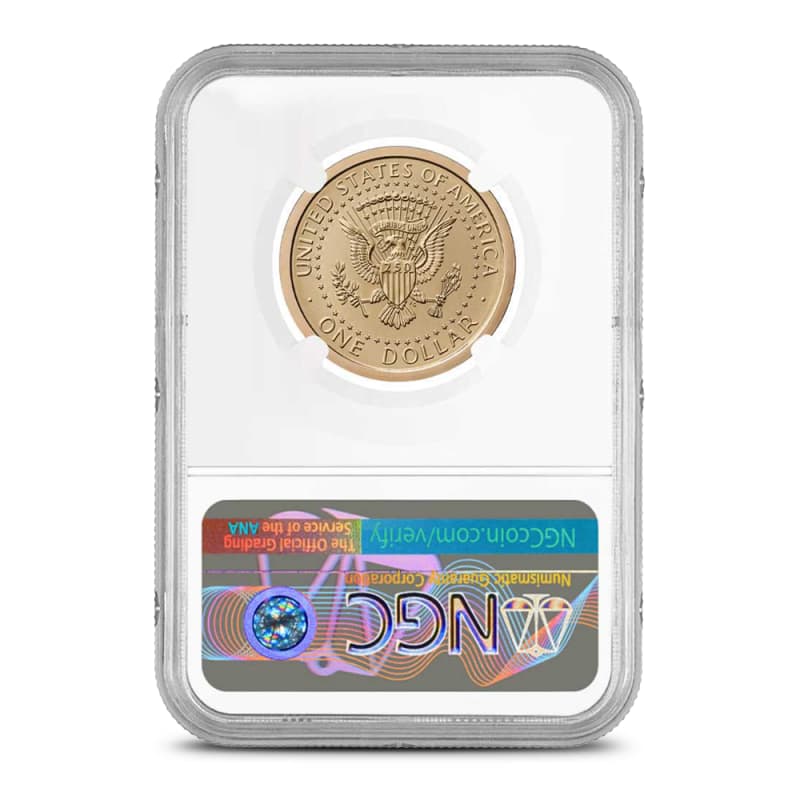 2026 President Donald J Trump Clad Dollar NGC MS65 (Dual Date) l
