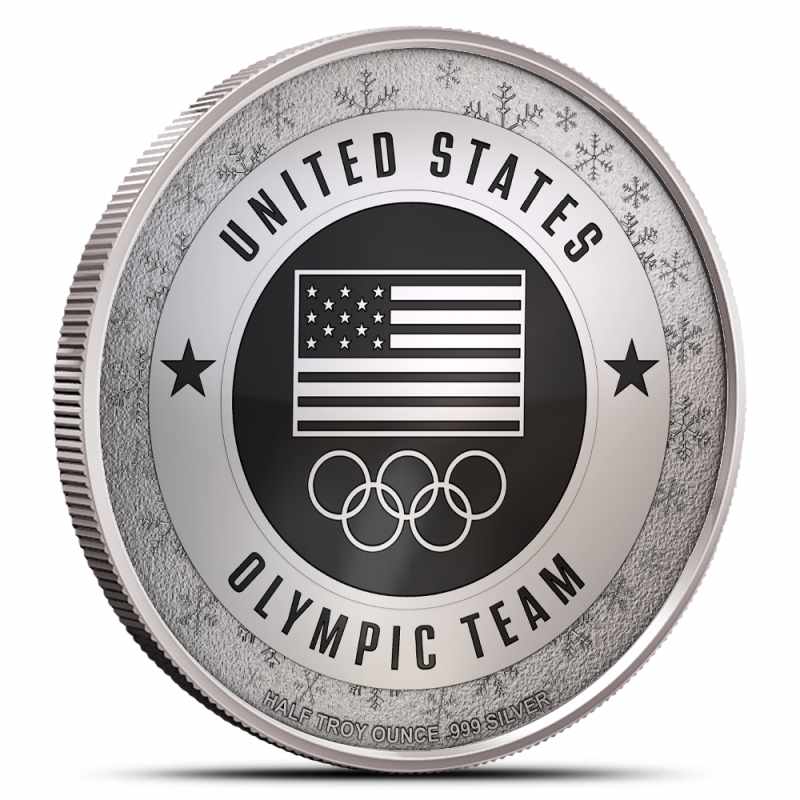 2026 1/2 oz Coach Snoop Winter Games Silver Round (New) l JM Bullion™