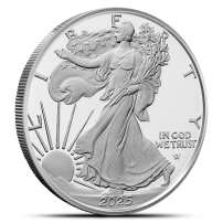 2025-S 1 oz Proof American Silver Eagle Coin (Box & CoA)