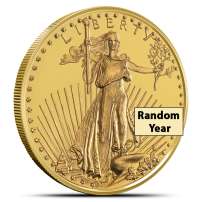 1/10 oz American Gold Eagle Coin (Random Year)