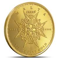 2025 1/2 oz Malta Gold Maltese Cross Coin (BU)