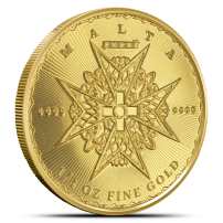 2025 1/4 oz Malta Gold Maltese Cross Coin (BU)