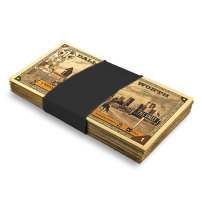 1 Dallas Fort Worth Texas Goldback Gold Note (100 Pack, New)