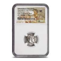 Kingdom Of Macedon Alexander III, 336-323 BC AR Drachm NGC XF