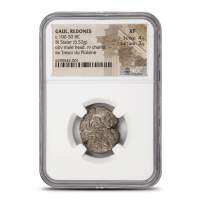 Gaul, Redones c.100-50 BC BI Stater NGC XF