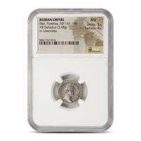 Roman Empire Mar. Aurelius, AD 161-180 AR Denarius NGC AU