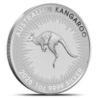 2026 1 oz Australian Silver Kangaroo Coin (BU)