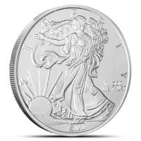 1 oz Sunshine Walking Liberty Silver Round (New, MintMark SI)