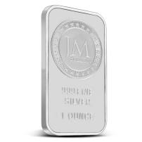 1 oz JM Bullion Silver Bar (Reverse Proof-Like, New)