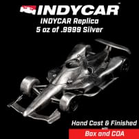 5 oz Replica INDYCAR Silver Statue (Box + CoA)
