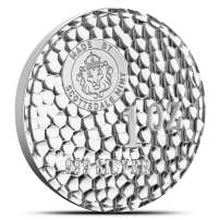 1 oz Scottsdale Silver Tombstone Hammered Round (New)