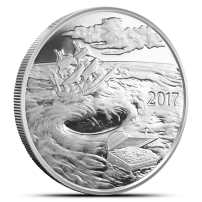 2017 1 oz Whirlpool Silverbug Silver Round (New)