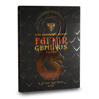 2020 2 x 1 oz Germania Beasts Fafnir Silver Terracotta & Ruthenium Set (Box + CoA)