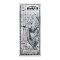 1 Zombucks World Pandamonium Silver Note (New)