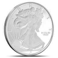 1/4 oz SilverTowne Walking Liberty Silver Round (New)