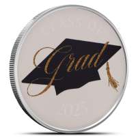 1 oz Colorized Scottsdale Cap off the Journey 2025 Silver Round (New)