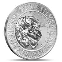 1 oz JM Bullion Buffalo Silver Round (Reverse Proof-Like, New)