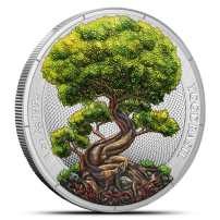 2025 1 oz Colorized Germania Yggdrasil Summer Silver Round (Capsule + CoA)