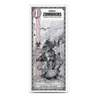 1 Zombucks World Zombull Silver Note (100 Pack, New)
