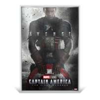 2025 1.5 oz Proof Niue Silver Marvel Infinity Saga Captain America Foil (Box + CoA)
