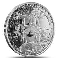 2020 1 oz Samoa Silver Momotaro and Demon Subdued in Anime Coin