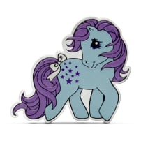 2025 2 oz Proof Colorized Niue Silver My Little Pony Blue Belle Coin (Box + CoA)