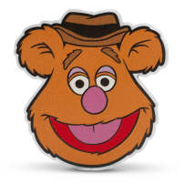 2025 1 oz Proof Colorized Niue Silver The Muppets 70th Anniversary Fozzie Bear Coin (Box + CoA)