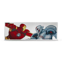 2025 3 oz Proof Colorized Niue Silver Heros vs. Villains Series Iron Man Vs. Ultron Coin (Box + CoA)