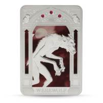 2025 1 oz Colorized Niue Silver Harry Potter Creatures Werewolf Coin (Box + CoA)