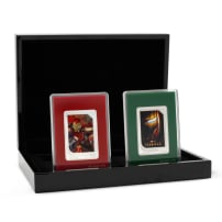 2025 Niue Silver Marvel Infinity Saga Trading Coins (Box + CoA)