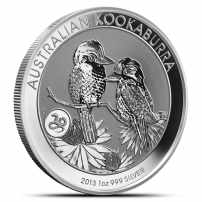 2013 1 oz Australian Silver Kookaburra Snake Privy Coin
