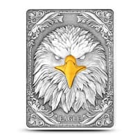 2025 1 oz Antique Fiji Silver Eagle Rectangular Coin (Box + CoA)
