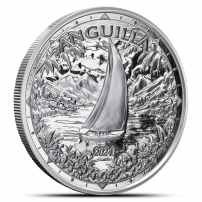 2024 1 oz EC8 Silver Anguilla Regatta Coin (BU)