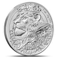 2025 1 oz Niue Czech Lion Silver Coin (BU)